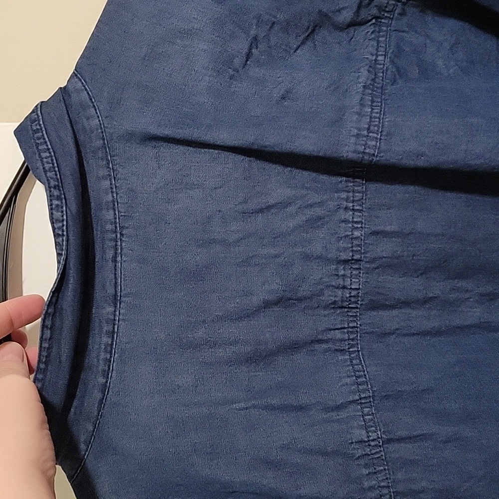 Torrid denim button up - Picture 4 of 4